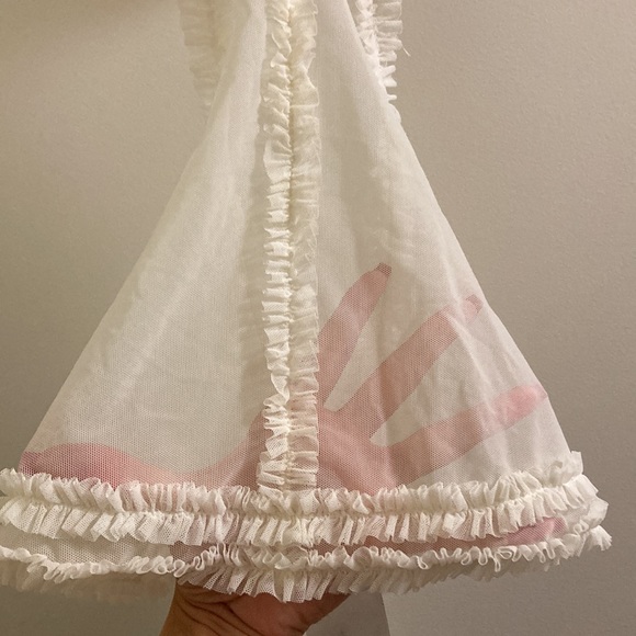 victoria’s secret 👰🏼 y2k babydoll i do bridal rhinestone lingerie one piece - Picture 3 of 6